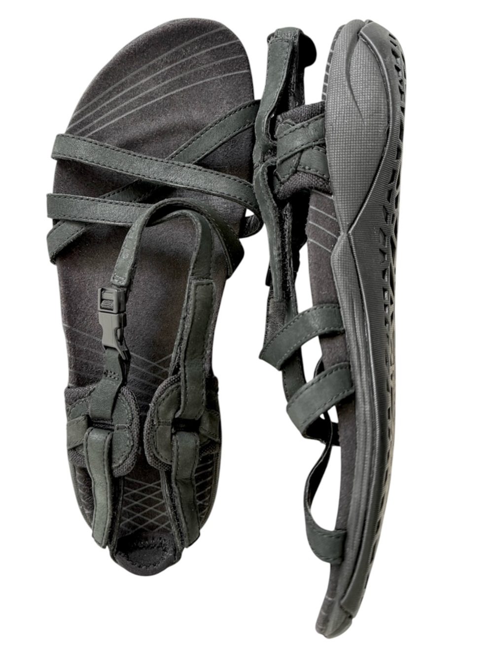 Merrell Agave Sandals New Women’s Size 7 Black Strappy Comfort Outdoor Sandals - Picture 5 of 7